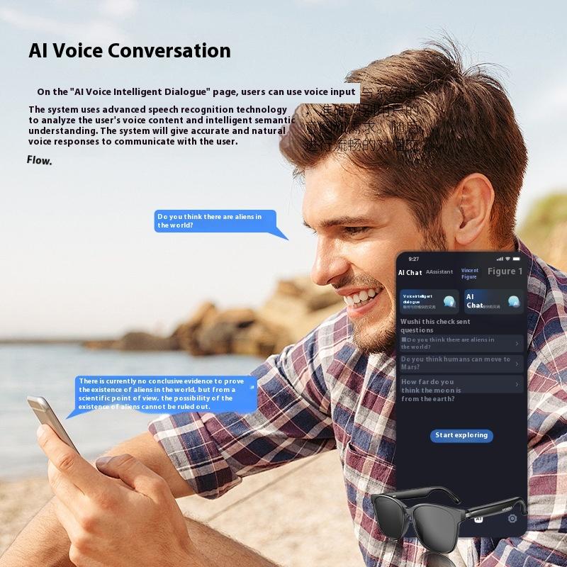 AI Inteligentní překlad Bezdrátová Bluetooth sluchátka 75 jazyků Konference v reálném čase Simultánní tlumočení