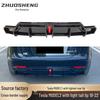 Tesla Model 3 Black Warrior Σπόιλερ Χειλιού Πίσω με Φως