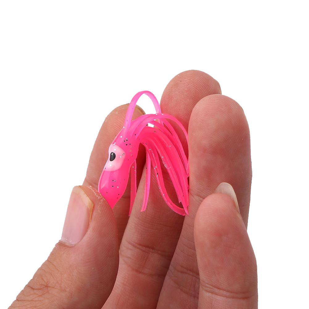 10 Types 20pcs New Useful Mixed Color Squid Skirt Bait Saltwater Soft Sea Fishing Lures