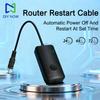 DC9-12V Router Automatic Restart Cable 3 Adjustable Timers 24/48/72 Hours Automatic Power-Off Household Switch Controller Cable