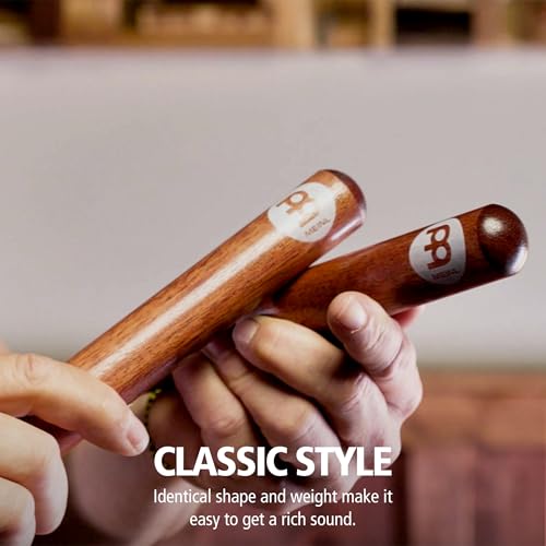 MEINL Percussion Claves Wood Classic CL1RW