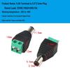 DC 5.5 X 2.5 Plug To 3.5MM Male and 2.1 Round Female Socket Wire Connector