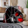 BBS Motorsport Wheel Rim Red Black Finish - High Quality Car Accessories & PartsBlanket Flannel Throw Blanket for Sofa, Bed, Travel, Camping