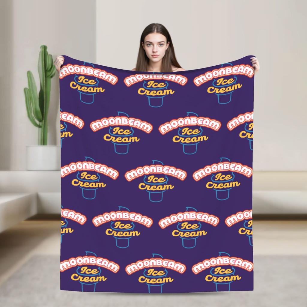 Benson Boone Vintage Style Blankets  Plush Funny Warm Throw Blankets for Bed Sofa Autumn/Winter