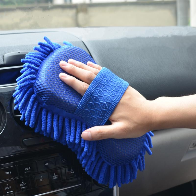 Coral Car Washer Sponge Car Care Detailing Brushes Car Cleaning Tools Auto Gloves Styling Cleaning Supplies Auto Accessories