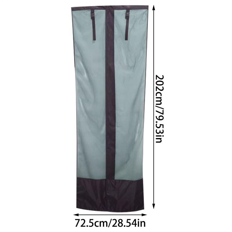 RV Mesh Screen RV Screen Door Privacy Curtain Breathable Campervan Accessories For Sun Protection Outdoor Travel Light Blocking