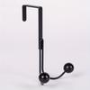 Iron Door Hanger 1pc No Nail Wardrobe Door Hangers, Metal Craft Coat Multi-Purpose Double-Ended Hanger