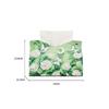 Oil Painting Style Flowers Tissue Box Creative Tabletop Napkin Box For Home Living Room