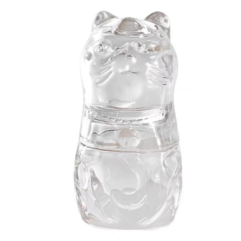 Shanzhongshan Lucky Gold Cat Glass Cup Set