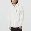 Vans Loose Fit Open Front Sports Casual Hooded Jacket With Back Print Men Jackets White VN0A4USJ3KS