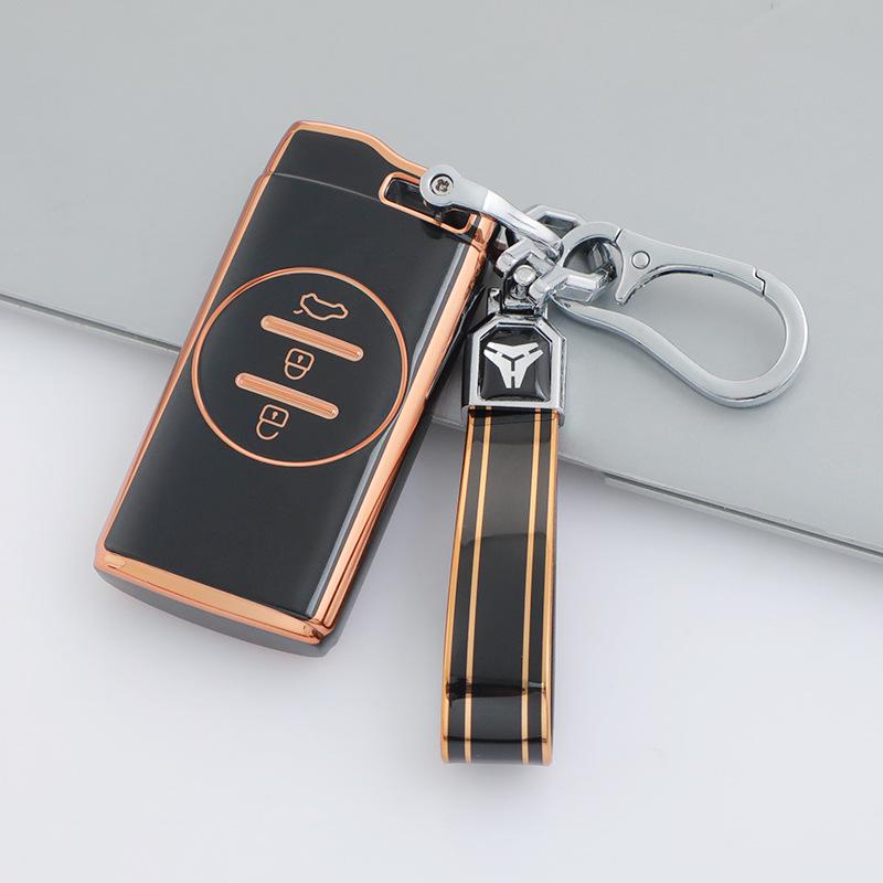Chery Key Cover: Compatible with Exeed TX, Tiggo 7, Bag 22 Models, Wind Chasing, Lingyun, Lanyue LX, Car Accessories for 3X/5X.