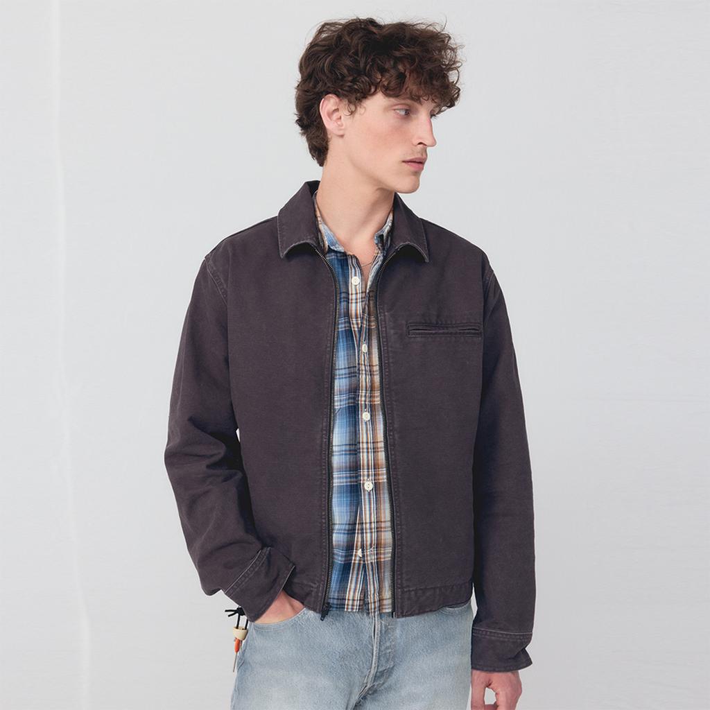 Levis Basic Minimalist Dar Kesim Commuter Günlük Ceket Unisex ceketler 005BL-0001