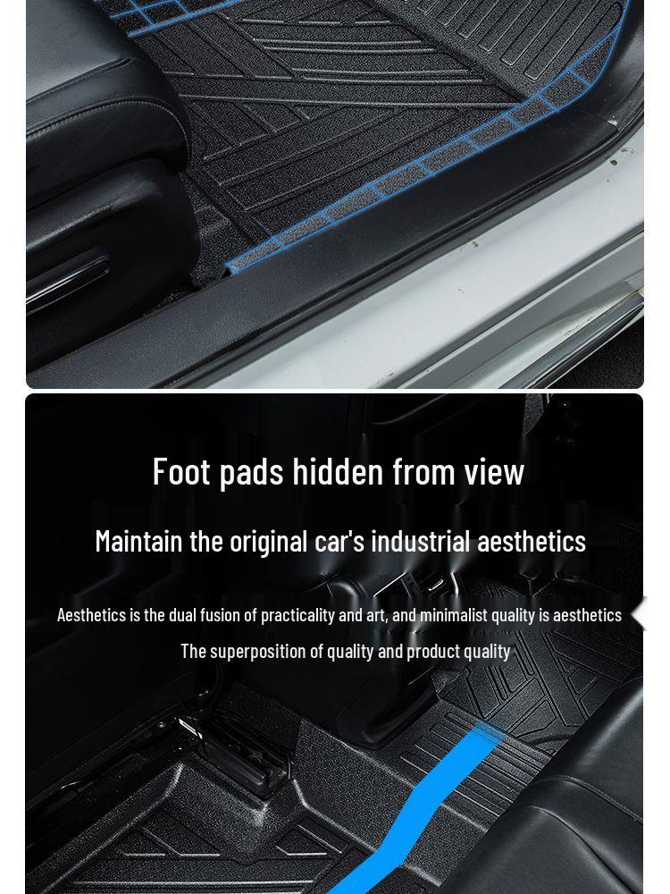 Compatible Changan CS75/CS75PLUS TPE Car Floor Mats 2020-2024 - Waterproof & Wear-Resistant