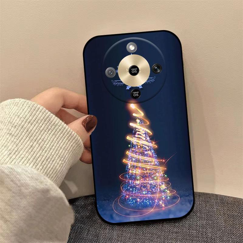 For Honor X9d X70 X9a X9b X9c X6C X5C Plus Case Christmas Painted Soft TPU Silicone Cover For Honor Magic8 Lite Phone Case Coque