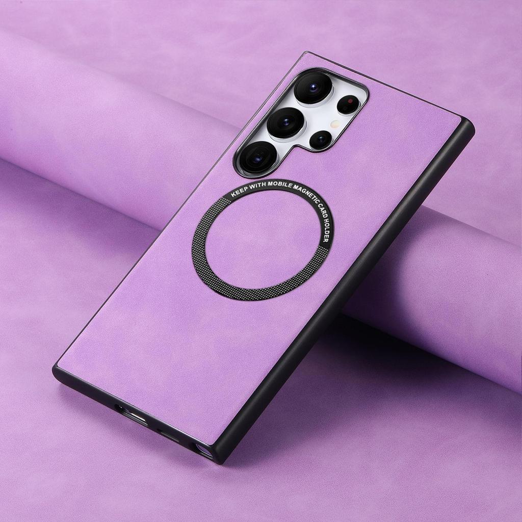 Leather Phone Case for Samsung Galaxy S25 Ultra A06 A16 A56 A36 A26 A55 A35 A25 A15 Shockproof Bumper Protective Cover