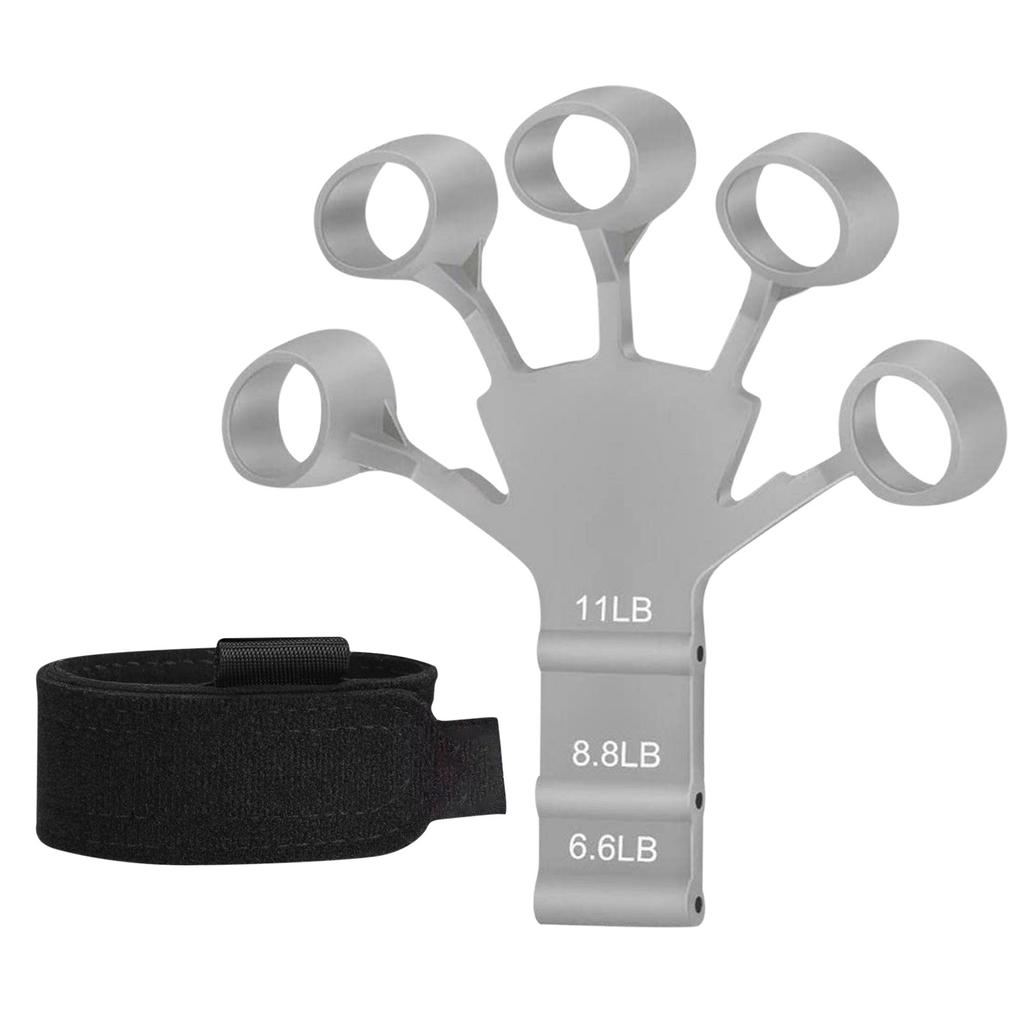 Finger Strengthener,Grip Strength Trainer,3 Resistant Level Finger Exerciser,Hand Strengthener For Patients Strength Training