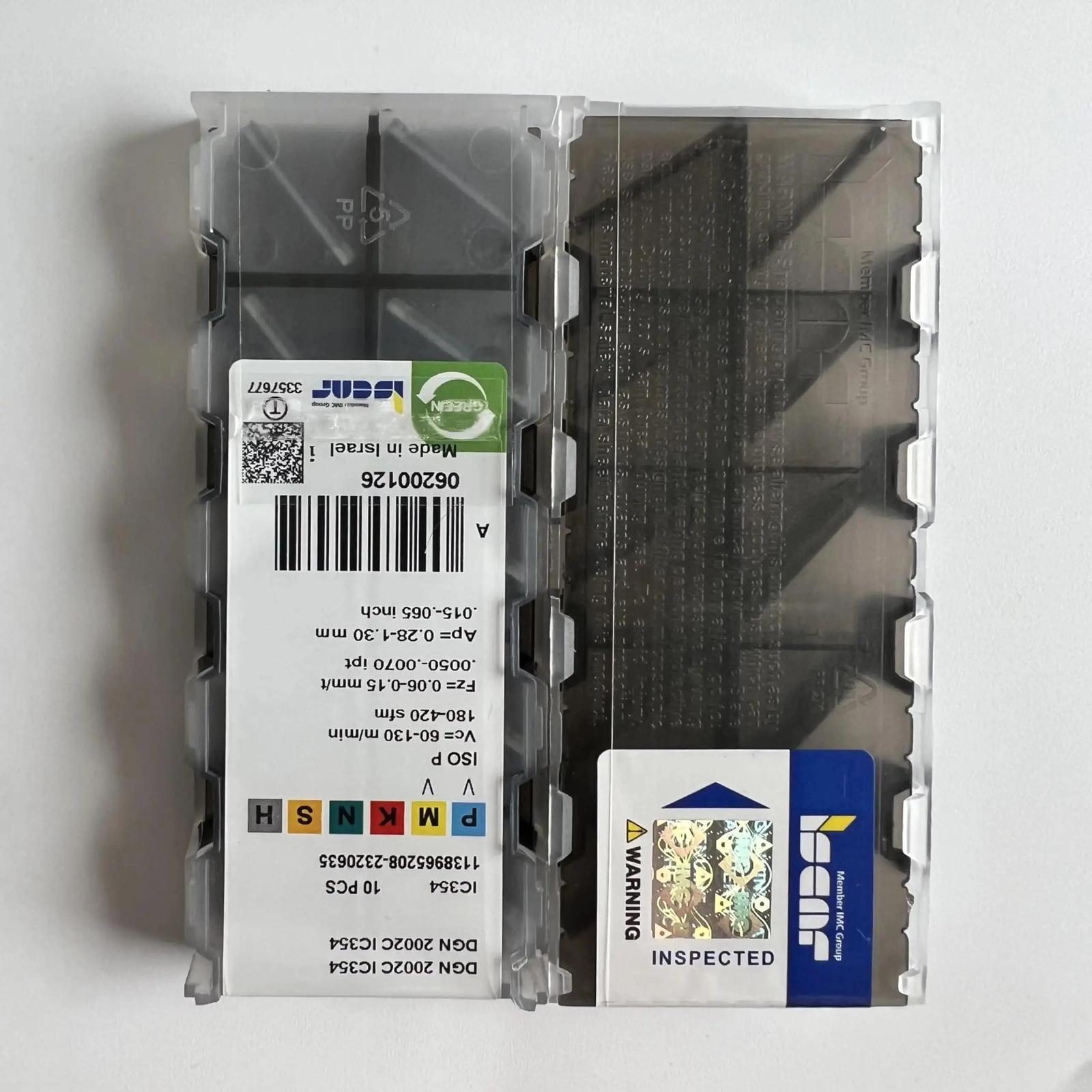 

ISCAR / DGN2002C IC354 /Industrial indexable carbide inserts 10 Pcs