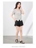 Women's Slimming Silk Wool Shorts Suit - High-Quality, Flattering Fit