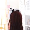 Edostree Animal Fluffy Headband, Hair Ornament, Costume Accessory, Unisex, One Size Fits All, DWFD-01 (Panda)