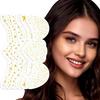 Custom Freckles Face Makeup Patches Sticker Temporary Tattoo Glitter Silver Freckles Face Tattoo