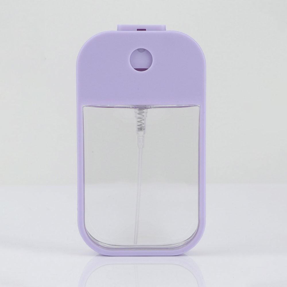 1Pcs Plastic Card Bottle Perfume White Pink Blue 38/45ml Water Mist Spray Bottle for Hand Sanitizer Oral Spray Sprayer