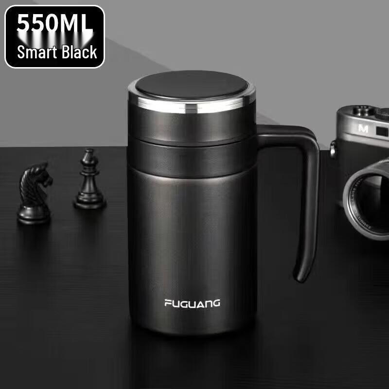 FUGUANG Senyu 550ml Vacuum Insulated Office Mug with Handle