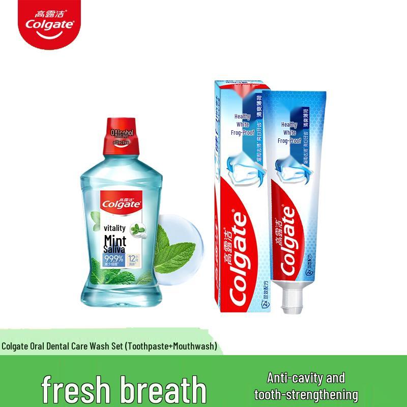 Colgate Whitening & Anti-cavity Oral Care Set