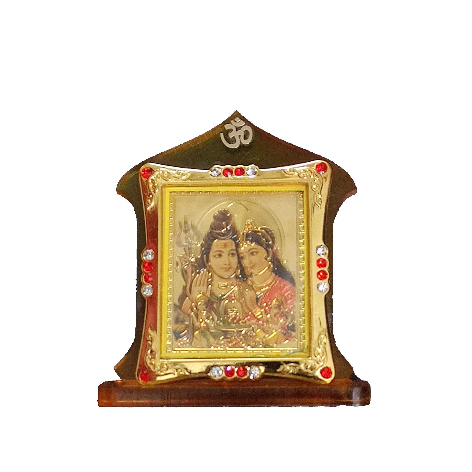 @Indian Traditional Lord Shiv Parivar Idol For Car Dashboard J086 Zr122-60%Off