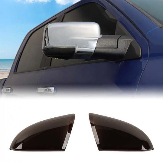 

Чорний матовий Для Dodge Ram 1500 2011-2017 Накладка на дзеркало заднього виду для покажчика повороту