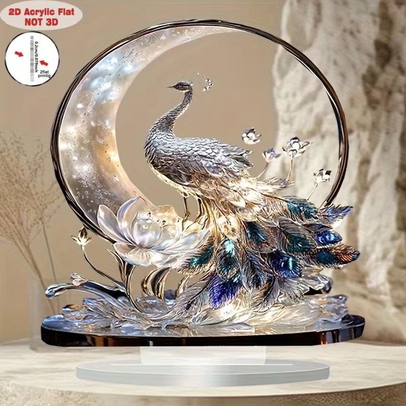 Crystal Phoenix Ornament is an elegant and multifunctional home and office decoration, perfect for birthday and holiday gifts