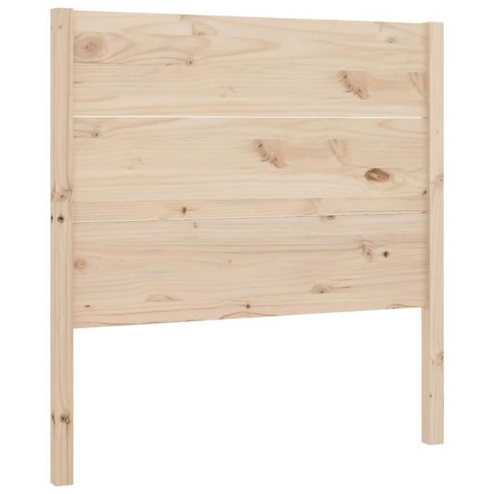 VidaXL Headboard 96x4x100 Cm Solid Pine Wood 818700