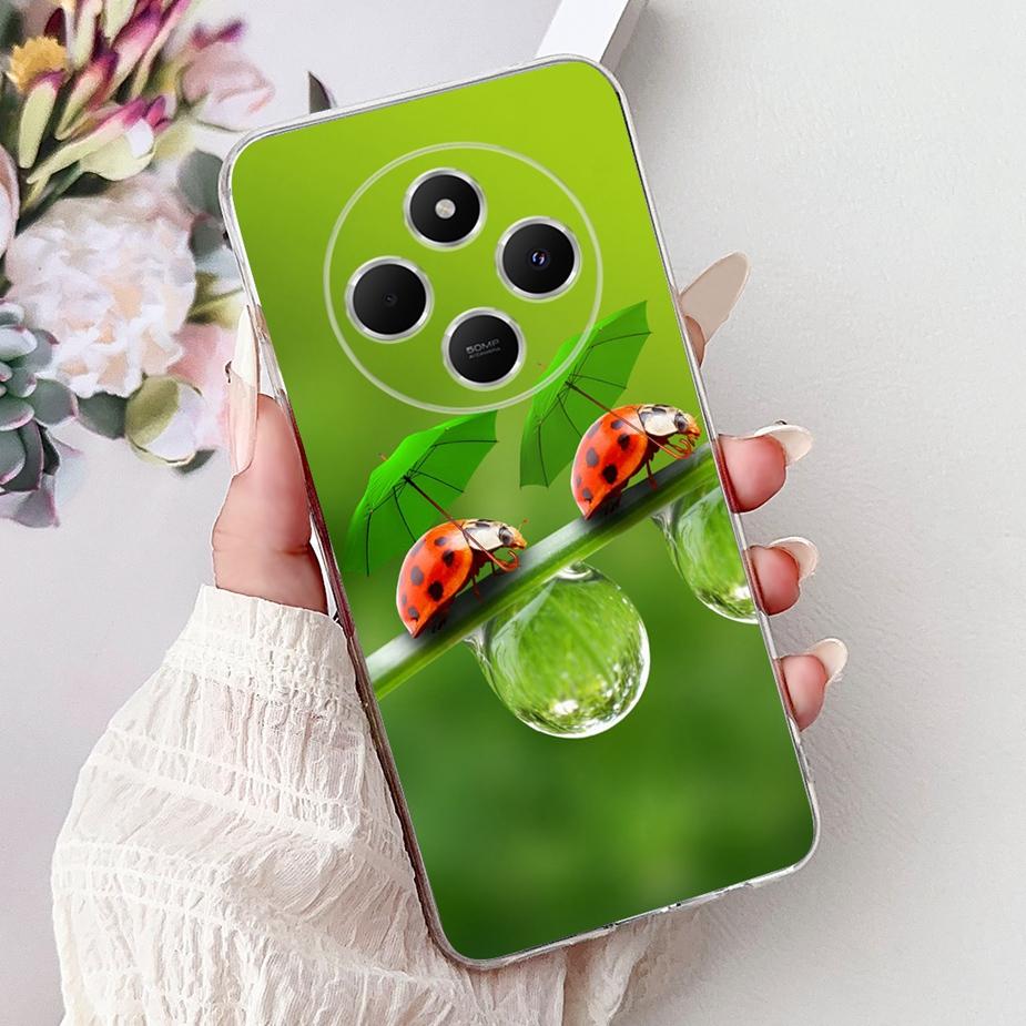 

Чехол для Xiaomi Redmi 14C Новый Роскошный Чехол с Рисунком Бабочки Мягкий Силиконовый Чехол для Xiaomi Redmi 14C Redmi14C Чехол 6.88 Coque Xiaomi Redmi 14C