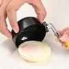 Egg Cooker Ring Large Capacity 2X Non-stick Fried Egg Molds with Removable Foldable Handle Anti-Scald Silicone Cover Pancake