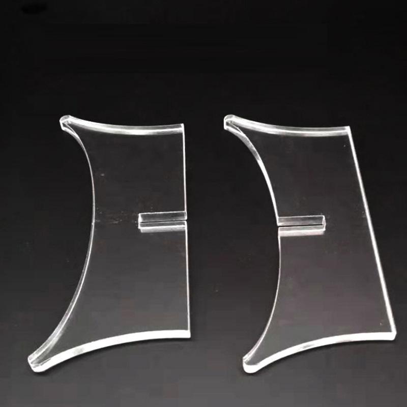Transparent acrylic basketball hoop, ball holder base, ball display stand, placement bracket, display platform