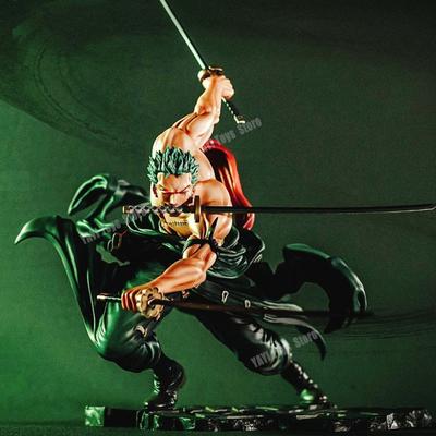 One Piece 10cm Anime Figure GK Roronoa Zoro Three-blade Sa-maximum Manga Anime Statue Action Figure Collection Model Kid Toy