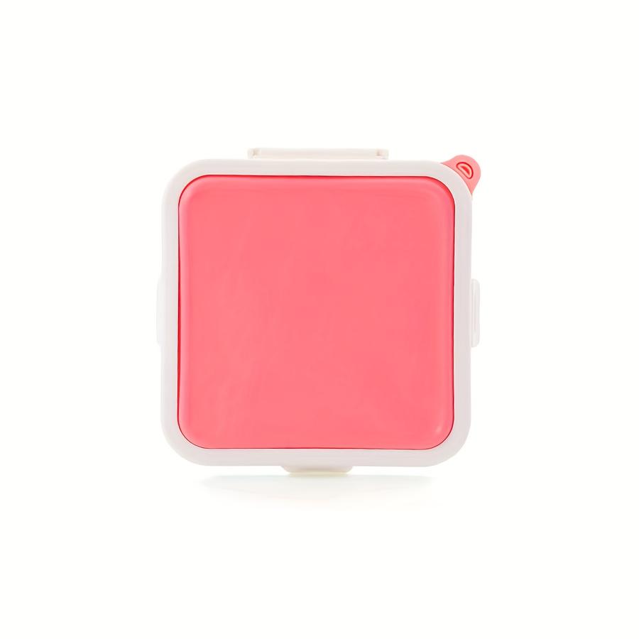 

Sandwich and Toast Bento Box, Portable Outdoor Lunch Box, Student and Office Worker Lunch Box, Household Bento Box, Back to School розовый