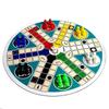 DOWMOO Round 6-Player Ludo Board for Family Games and Fun Gatherings