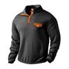 Herbst/Winter Neuankömmling Herren Outdoor Top Lässiges Color-Blocking Stehkragen Langarm Sweatshirt