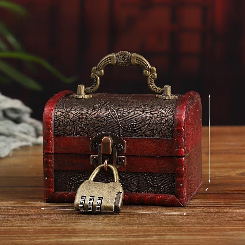 Jewelry Box Vintage Storage Box For Home Office Decor And Collection Gift