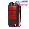 Pour Roewe RX5 MG3 MG5 MG6 MG7 MG ZS GT GS 350 360 750 Étui de clé pliante de voiture en cuir TPU Housse Sac Coque Protecteur Accessoires