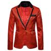 Men's Casual Business Wedding Long Sleeve Buttons Slim Fit Suit Coat Jacket