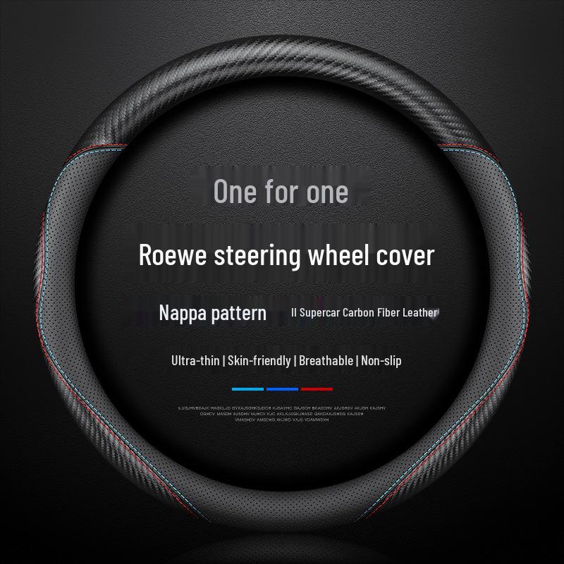 Leather Steering Wheel Cover for Roewe i5, RX5 Max, Plus, i6, RX3, 350, 550, 360