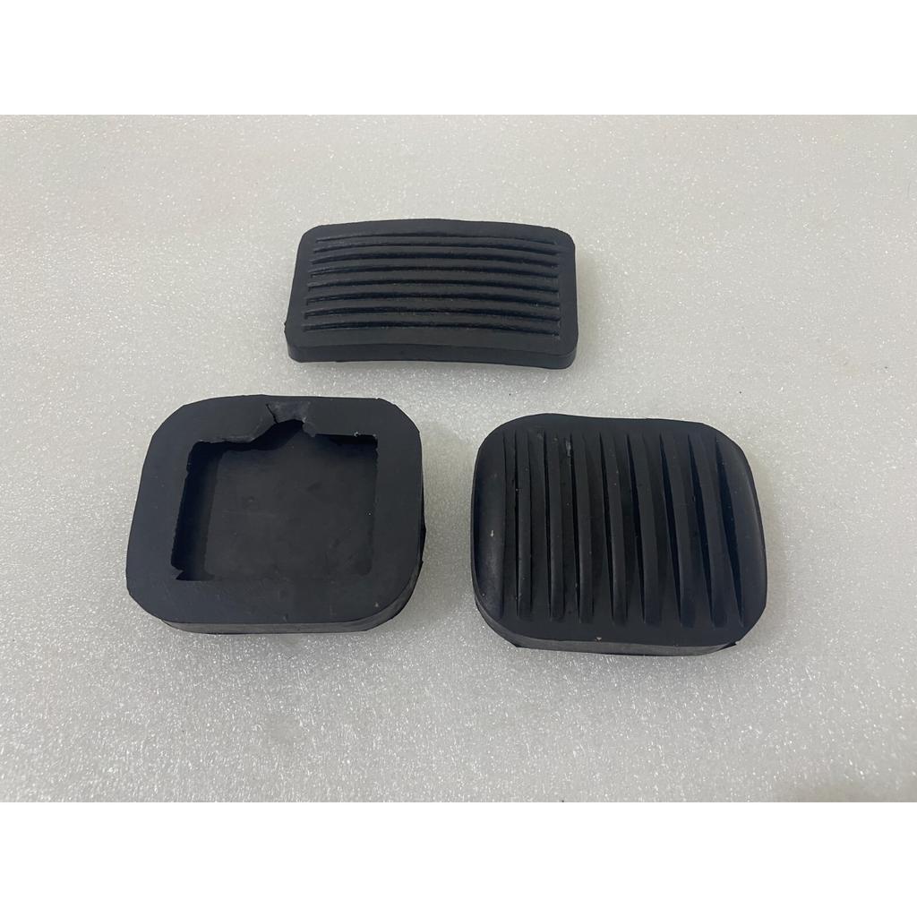 Willys Jeeps Brake Clutch & Throttle Pedal Rubber Set of 3 Unit |Fit For
