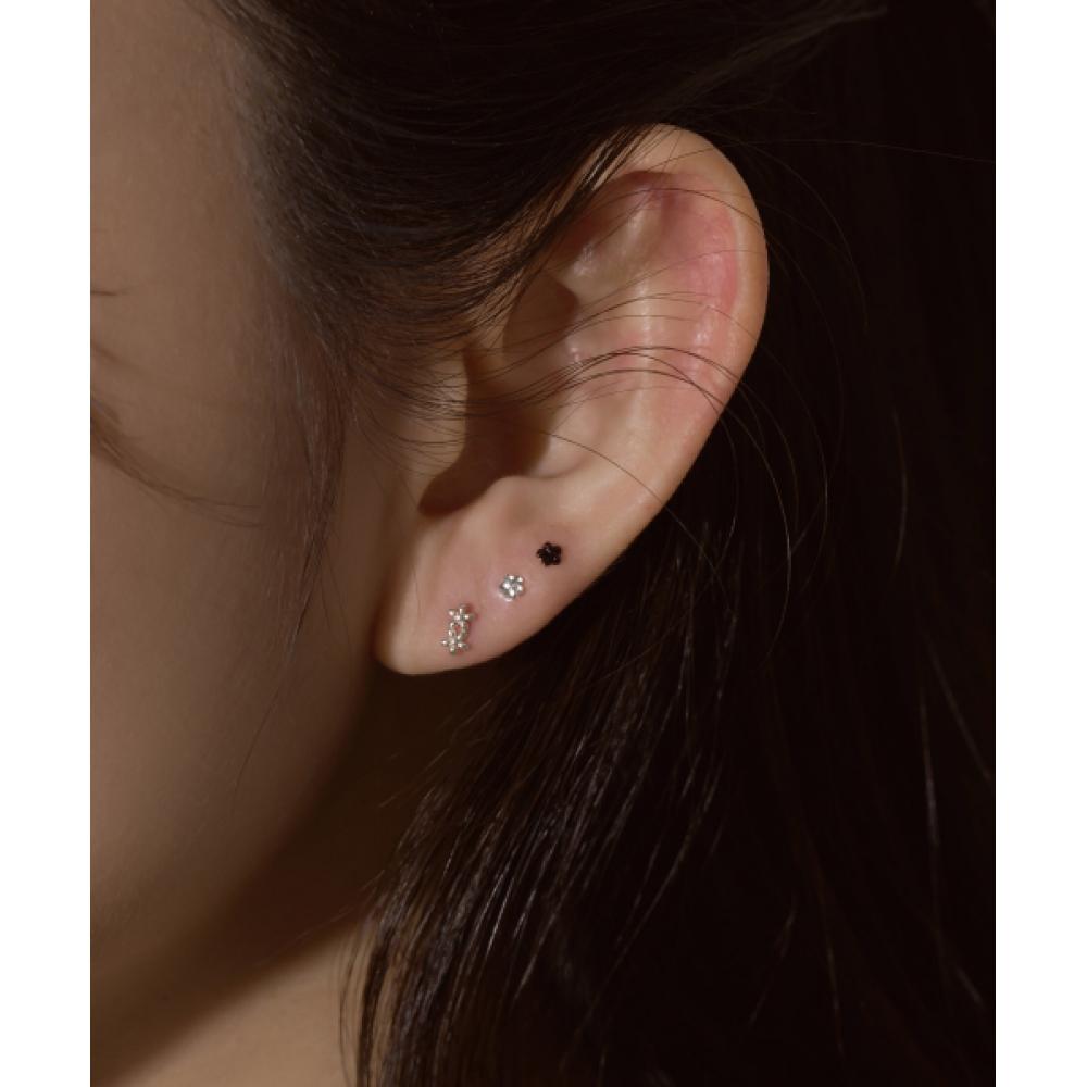 Wbl Lulu Flower Blood Therapy Earache Jewel Patch 4colors pink poly