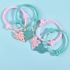 2Pcs Heart-shaped Stitching Bracelet Magnet Pendant BFF Friendship Handmade Weaved Jewelry Birthday Gifts for Kids Women 2026