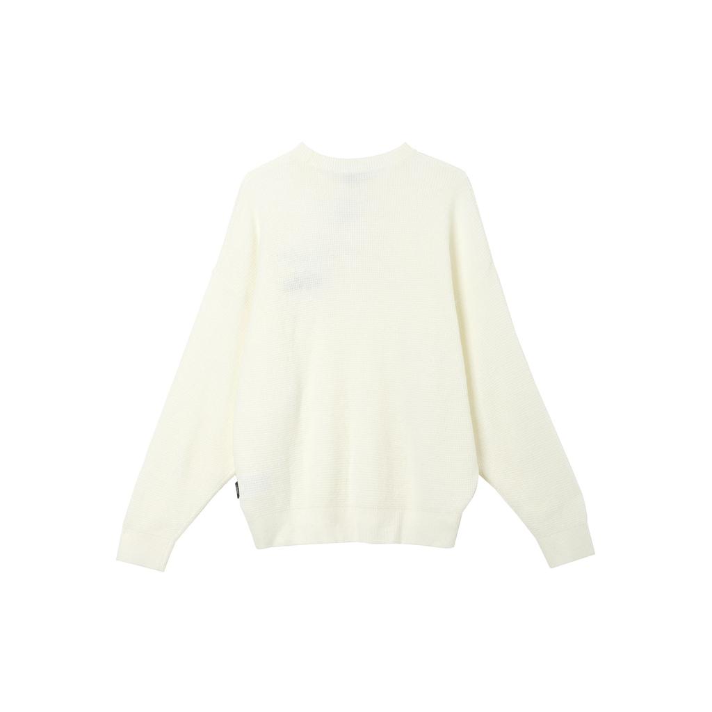Nike Letter Logo Round Neck Casual Loose Sports Long Sleeve Knit Sweater Men sweater White FB7726-133