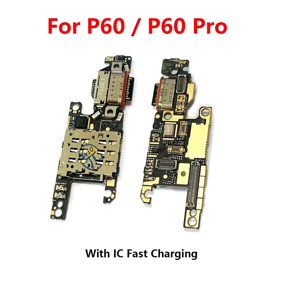 For Huawei P60 / P60 Pro USB Charging Board Dock Port Microphone Module Flex Cable For P60 P60 Pro