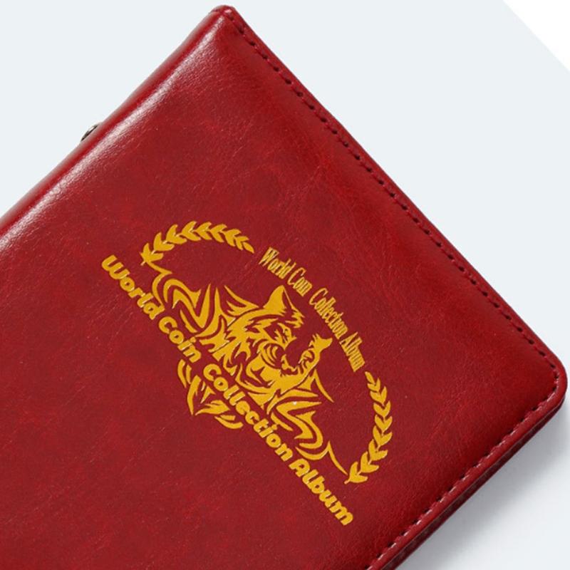 1 Piece Coin Collection Holder Album 120 Pockets Coin Collection Book Commemorative Coin Organizer Storage