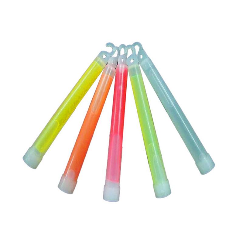 ABNO-1Set 6 Inch Fluorescent Kit Glow Sticks Fluorescence Outdoor Supplies Walking And Hiking Camping Outdoor Emergency Supplies