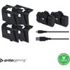 Kit play &amp; charge pour manette - pdp - xbox one et series x|s - noir